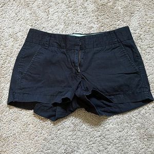 Black J Crew chino short